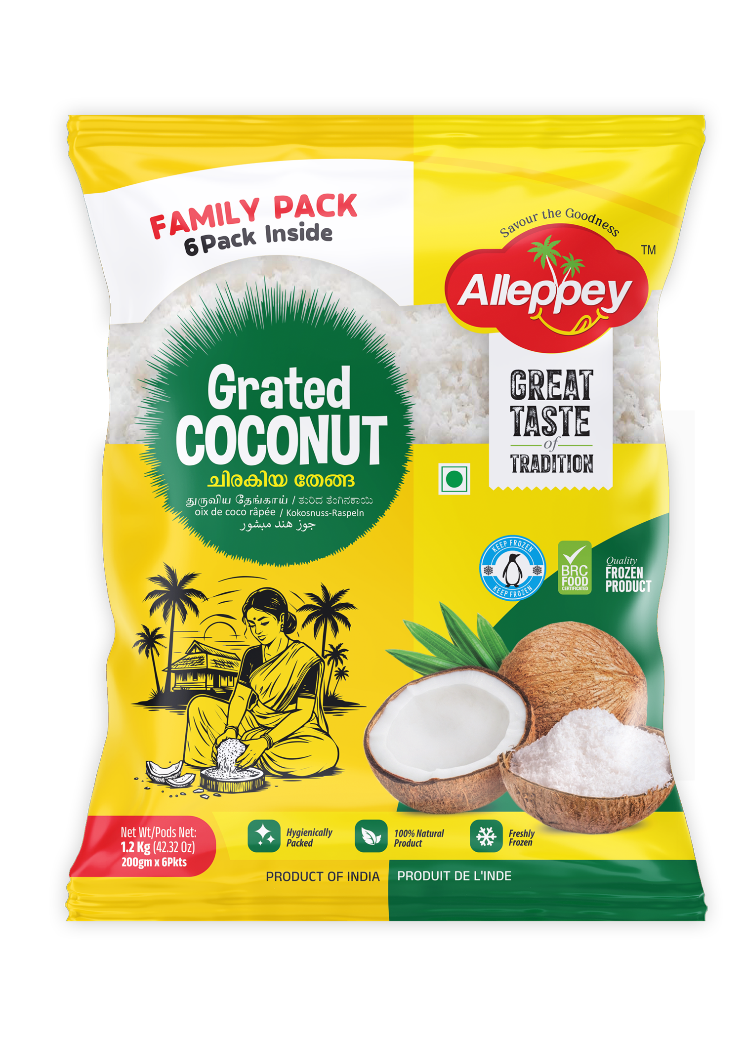 Grated Coconut